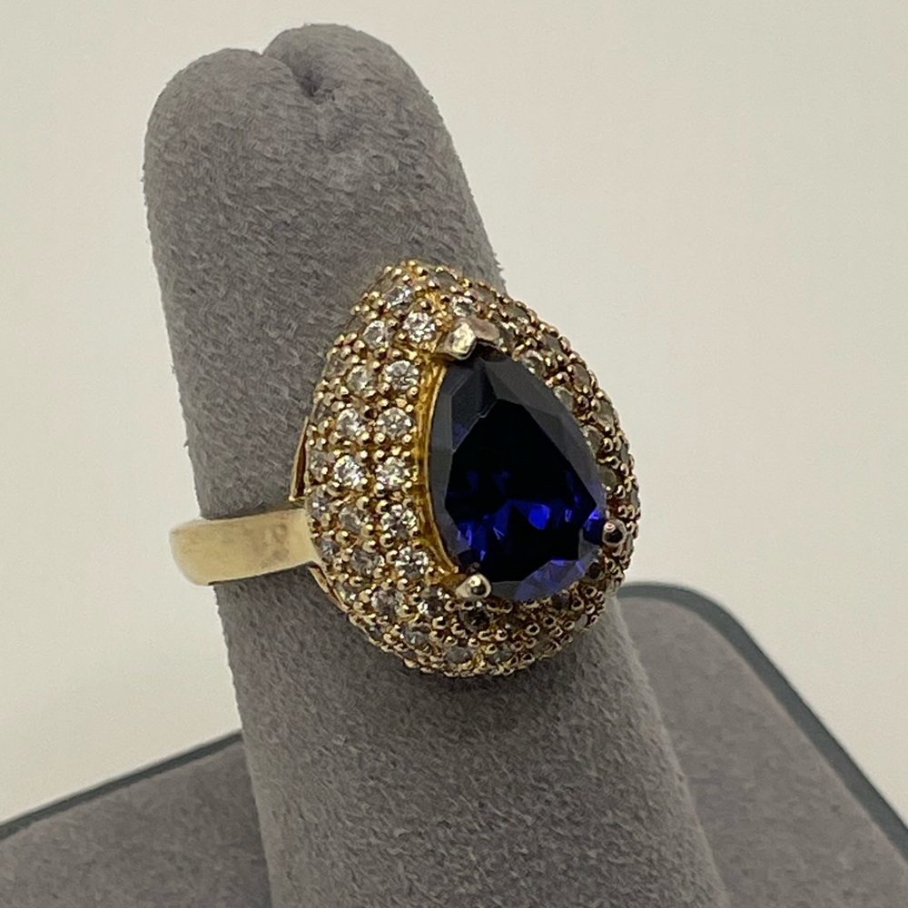 Ross Simons 925 Sterling Silver and Cubic Zirconia Ring Size 8 - Picture 9 of 13